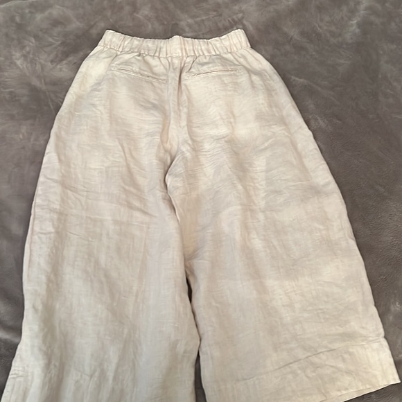 Linen culottes (gap, size 4), worn once - Picture 2 of 6